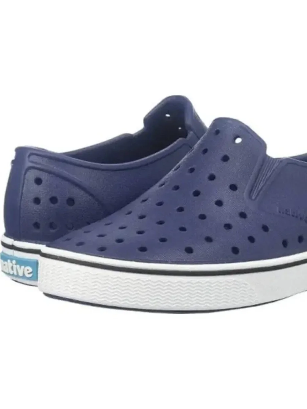 Native Kids Navy Blue Slip-On Water Shoes